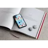 Ochranné puzdro iKins pre iPhone XR – čierny dizajn Poppin Rock