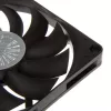 AKASA AK-FN076 80 mm ventilátor do skrine - čierny