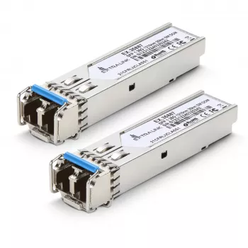Extralink SFP 1.25G modul balenie 2 ks, 1.25Gbps, LC/UPC, 1310nm, 20km, single mode, DOM