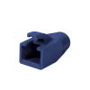 Logilink | priechodka na odľahčenie RJ45 konektora, 8,0 mm (50 ks) | MP0035B | modrá