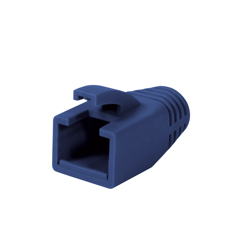 Logilink | priechodka na odľahčenie RJ45 konektora, 8,0 mm (50 ks) | MP0035B | modrá