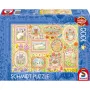 Jigsaw Puzzle schmidt spiele Noble Cats in Blossom, 1000 dielikov, model 59792