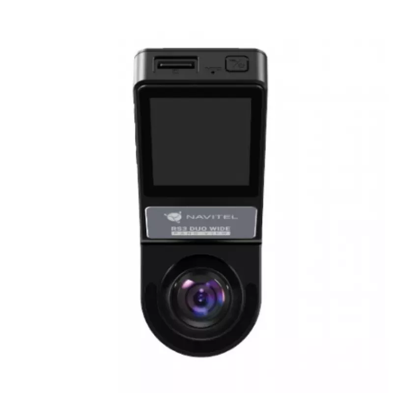 Dash Cam Navitel RS3 Duo Wide — dvojkanálová 1080p, širokouhlý objektív, GPS, G-senzor, 2,7 inch displej