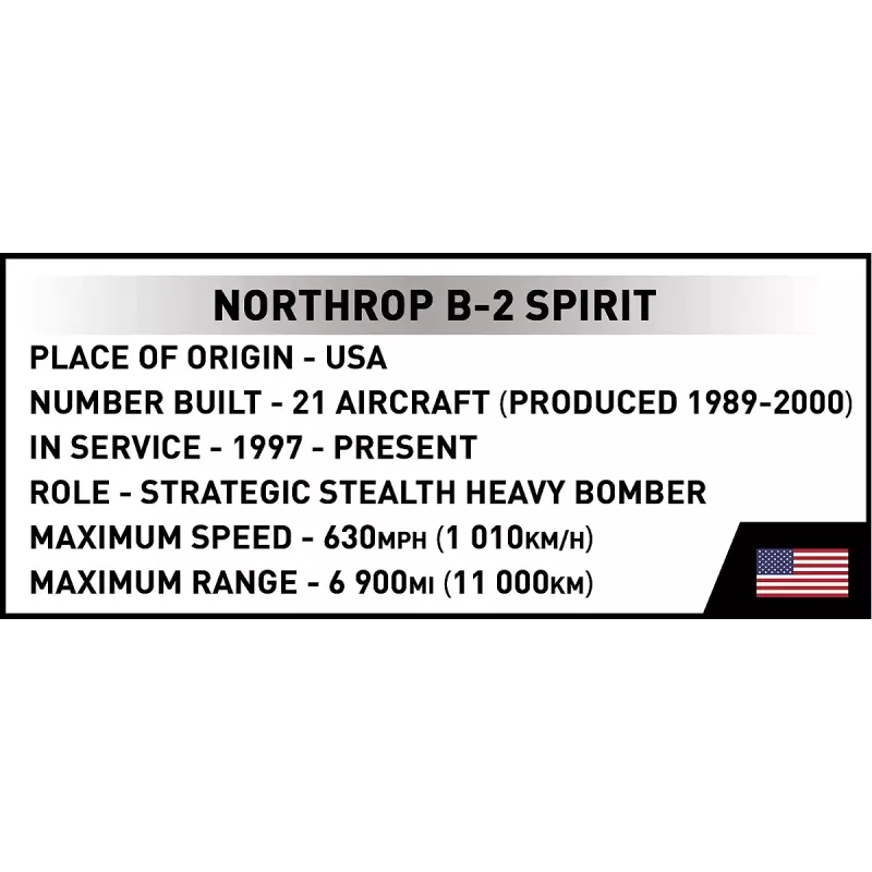 Stavebnica Cobi Northrop Grumman B-2 SPIRIT