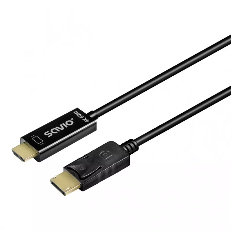 Savio CL-189 video kábel adaptér 1,5 m konektor samec na konektor samec