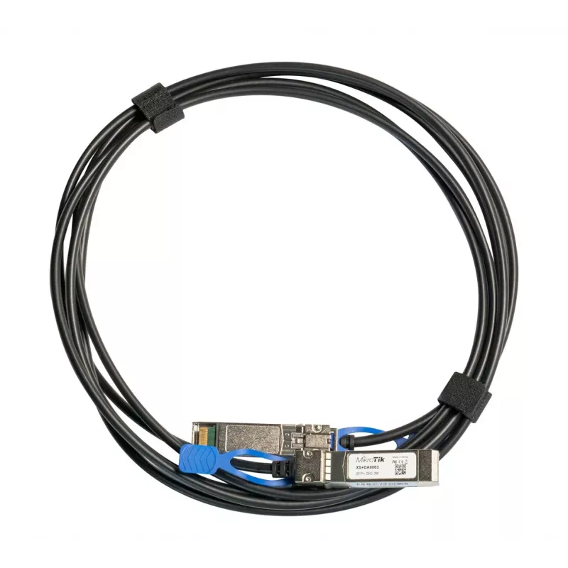 Sieťový kábel MikroTik XS+DA0003 SFP/SFP+/SFP28 InfiniBand 3m čierny