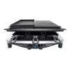 Steba RC 4 Plus Deluxe Chrome raklet gril, nerezová oceľ/čierny