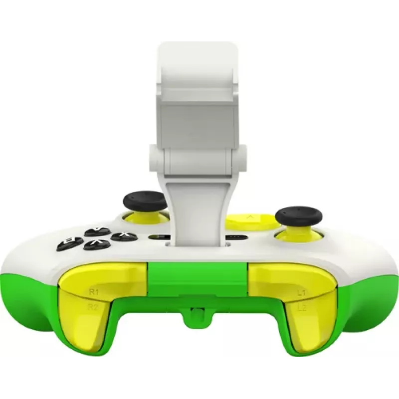 Gamepad RiotPWR RP1925ESL USB Type-C káblový zelená biela žltá