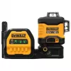 Laserová vodováha DeWalt DCE089D1G18-QW zelený lúč samonivelačná 360° s kompatibilitou prijímača