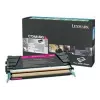 Lexmark - tonerová kazeta - 1 x purpurová - 6000 strán - LRP / LCCP (0C734A1MG)