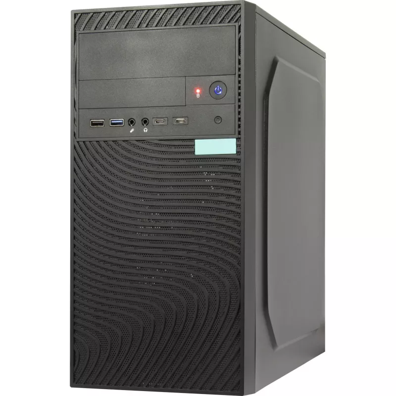 Počítačová skriňa Inter-Tech Case Micro IT-6516 Ripple čierna