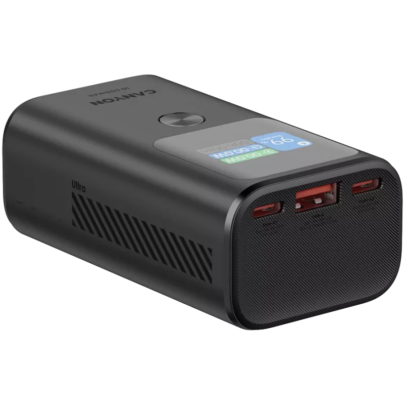 Prenosná powerbanka CANYON OnPower 130 TFT 10000 mAh