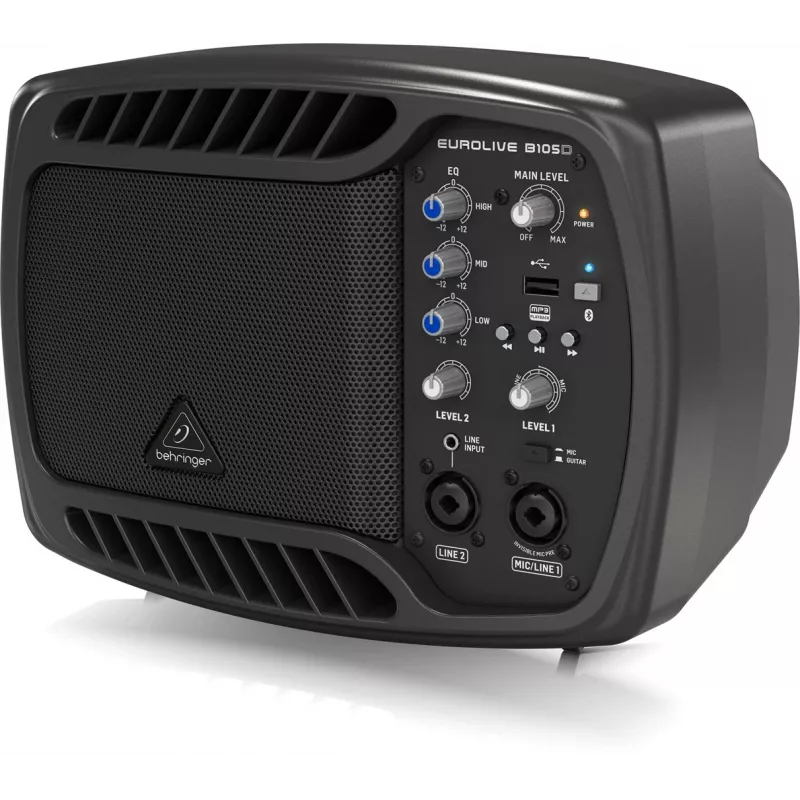 Behringer B105D reproduktor Full Range čierny káblový & bezdrôtový 50 W