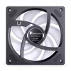 Skriňový ventilátor 120 mm PWM ARGB Jonsbo ZB-120 Reverse Blade, čierny