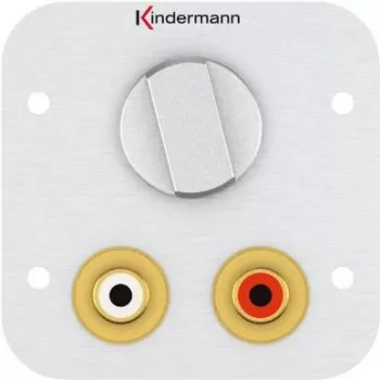 Zásuvka 2 x RCA Kindermann 7441000518