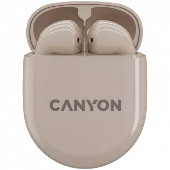 Canyon Bluetooth headset TWS-6 Gaming Mode/BT 5.3 béžový retail (CNS-TWS6BE)