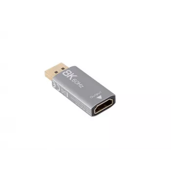 Lanberg AD-DP-HD-03 video káblový adaptér 0 m DisplayPort HDMI strieborný