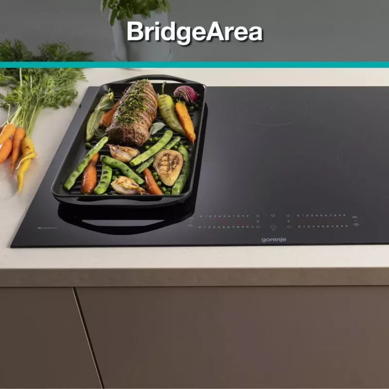 Gorenje GI6432BCWF čierna vstavaná 60 cm zónová indukčná varná doska 4 zóny