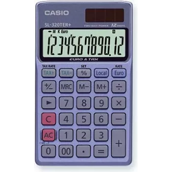Kalkulačka Casio SL-320TER+ Basic modrá