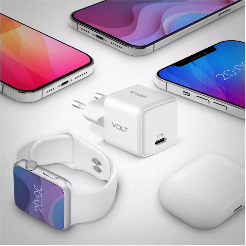 USB-C napájací zdroj YENKEE YAC G20 20W 3A Power Delivery