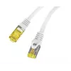 Sieťový kábel Lanberg PCF6A-10CU-0025-S RJ45 Cat6a 0,25 m sivý
