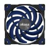Ventilátor Akasa Alucia XS12 120 mm čierny modrý 700-2000 ot/min HDB
