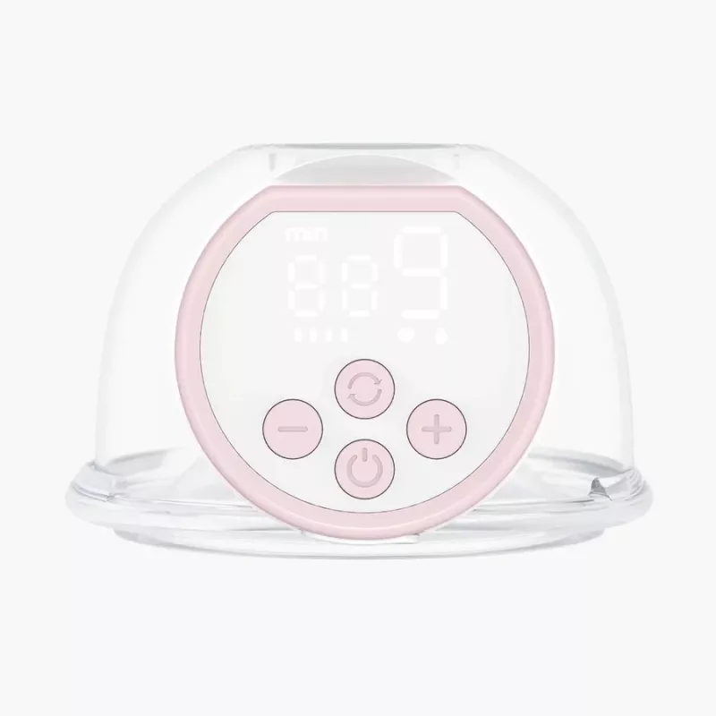 Momcozy S12 Pro dvojitá elektrická odsávačka mlieka ružová, 180 ml
