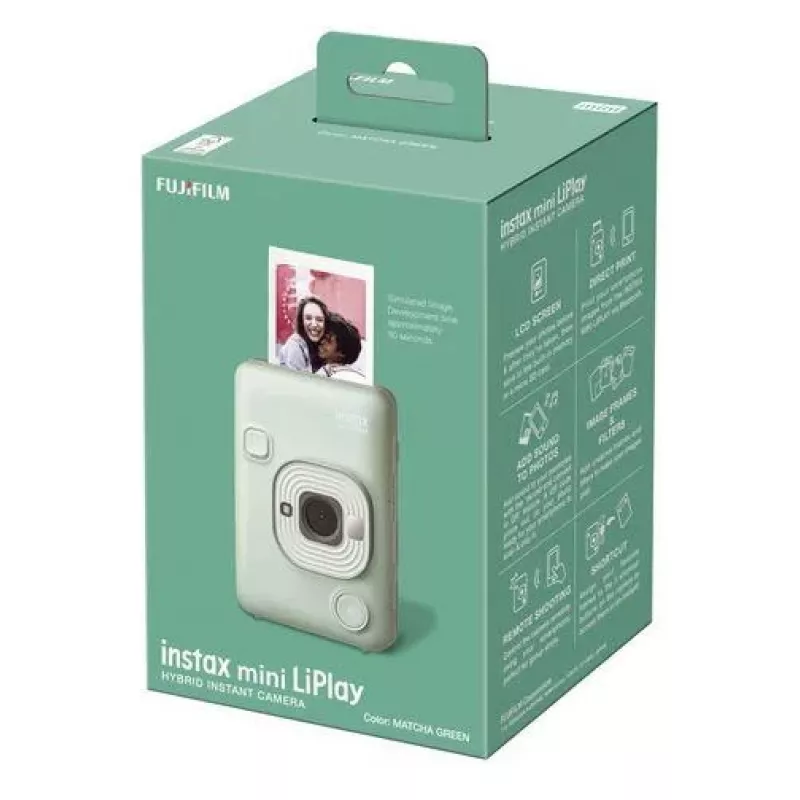 Fujifilm Instax mini LiPlay 1/5 2560 x 1920 pixelov 86 x 54 mm CMOS zelená