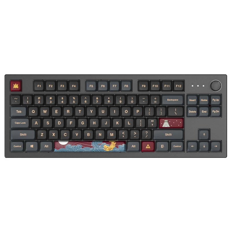 Montech MKey TKL Darkness herná klávesnica – GateronG Pro 2.0 červená (US)
