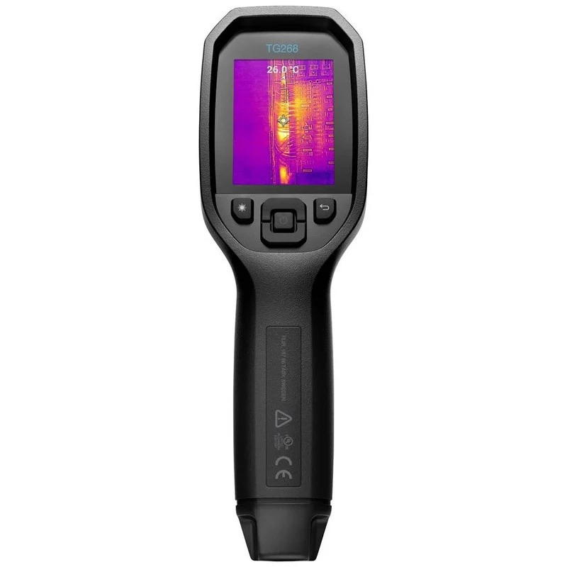 FLIR TG268 infračervený teplomer -25 až +400 °C čierny, integrovaný displej, LCD, 320 x 240 pixelov