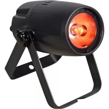LED spot EUROLITE PST-10 QCL 10W RGBW — kompaktný pódiový/scénický reflektor s RGBW miešaním farieb