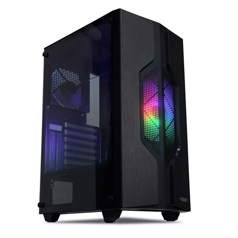 iBox CETUS 908 Midi Tower čierna