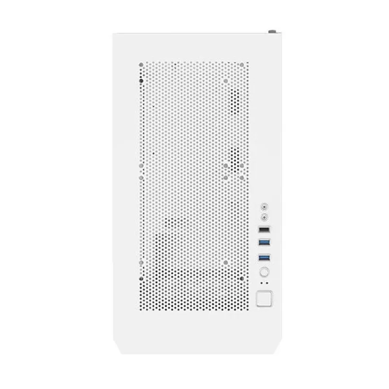 Montech AIR 100 ARGB MICRO-ATX veža so štyrmi predinštalovanými ARGB ventilátormi, ultra-minimalistický dizajn, jemný mesh predný panel, vysoký prietok vzduchu, jedinečná strana