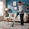 Vertikálny drôtový vysávač Black+Decker BXVMS602E 3v1, 600 W, bezvreckový, cyklónový, 0,8 l, filter EPA, kábel 6 m, čierny/modrý