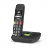 Gigaset E290A analógový/DECT telefón s identifikáciou volajúceho čierny