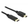 USB kábel DeLOCK 2m USB2.0-C Mini-USB B 83336