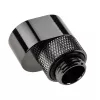 Rotačný 7mm offset fitting XSPC G1/4 v čiernom chróme od XSPC