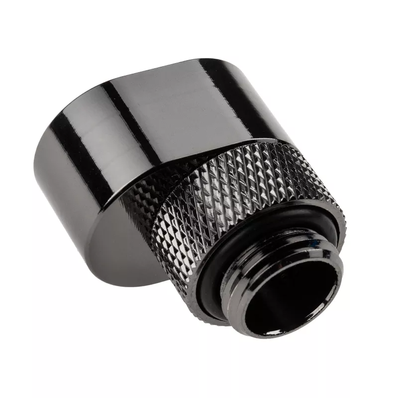 Rotačný 7mm offset fitting XSPC G1/4 v čiernom chróme od XSPC
