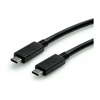 USB kábel ROLINE 11.02.9057 USB 3.2 Gen 2 1m USB C čierny
