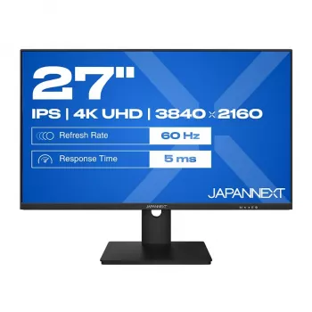 JAPANNEXT JN-IPS270UHD60F 16:9 HDMI/DP UHD - plochý monitor (TFT/LCD)