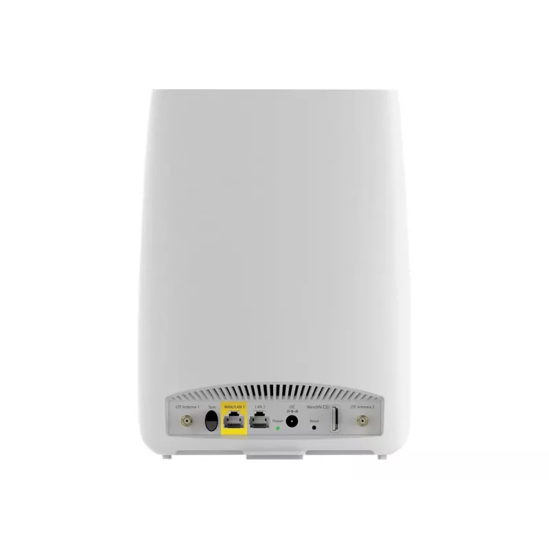 NETGEAR LBR20 bezdrôtový router Gigabit Ethernet Dual-Band (2,4 GHz / 5 GHz) 4G biely