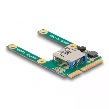 DeLOCK Mini PCIe I/O 1 x USB 2.0 Type-A konektor samica Full-Size Half-Size