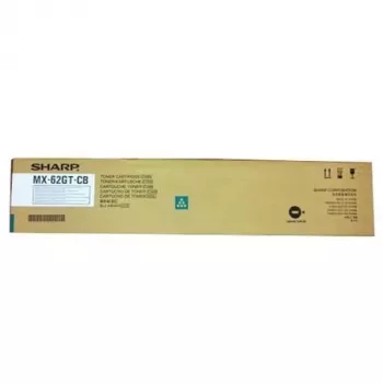 Sharp MX62GTCB tonerová kazeta 1 kus originálna azúrová
