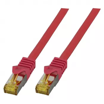 EFB-Elektronik RJ45 patch kábel Cat.6A S/FTP LSZHCat.7 surový kábel červený 1,5m výrobca: EFB Elektronik (MK7001.1,5R)