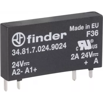 Finder polovodičové relé na PCB, séria 34 34.81.7.024.9024 zaťažovací prúd 2 A spínacie napätie 24 V/DC (34.81.7.024.9024)