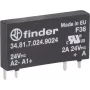 Finder polovodičové relé na PCB, séria 34 34.81.7.024.9024 zaťažovací prúd 2 A spínacie napätie 24 V/DC (34.81.7.024.9024)
