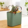 Taška rotho Albula zelená 25 l recyklovaný plast, 340×235×400 mm, max. zaťaženie 40 kg