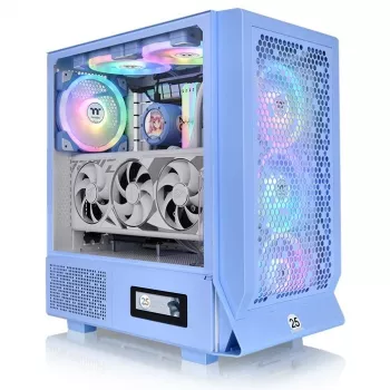 Thermaltake Ceres 330 TG - Midi Tower - PC - modrá - ATX - EATX - micro ATX - Mini-ITX - SPCC - temperované sklo - 18,5 cm (CA-1Y2-00MFWN-00)