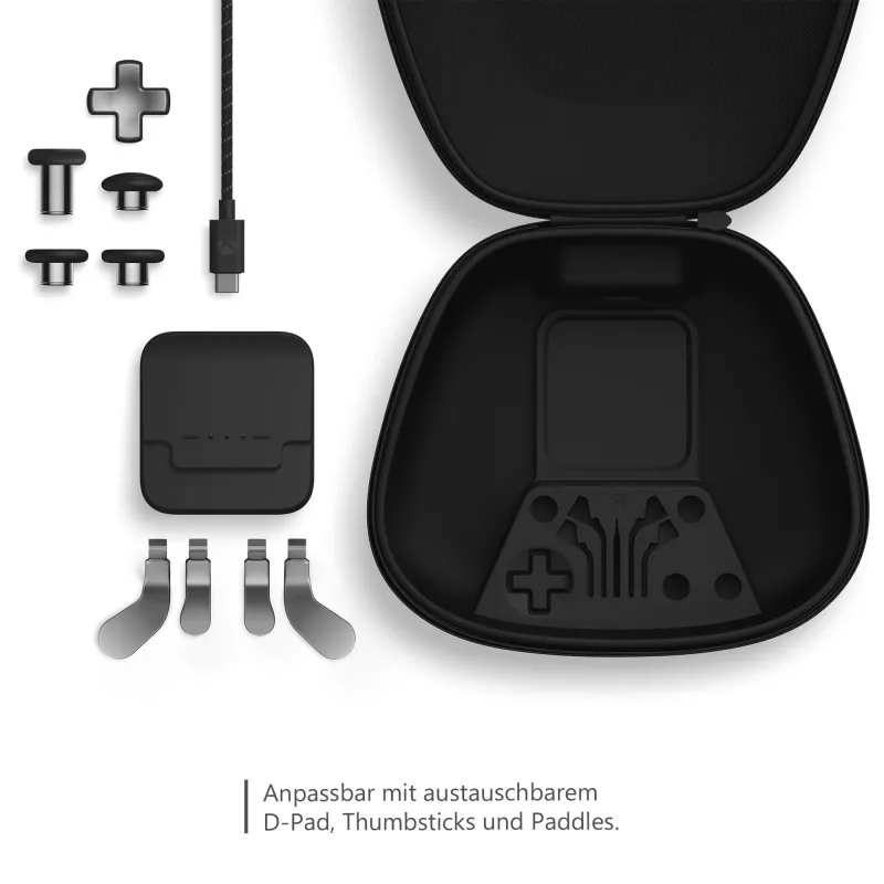 Nadstavec pre herný ovládač Microsoft Xbox Elite Wireless Controller Series 2 Complete Component Pack čierny strieborný