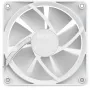 NZXT skriňový ventilátor F120 RGB 120 mm biely, 4-pinový, 1800 ot/min, 50,18 CFM, 18 LED